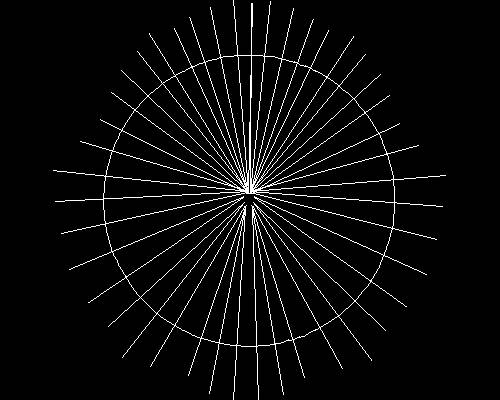 Plants, trees cad map