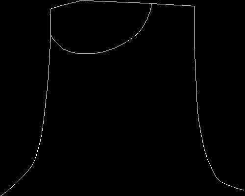 Plants, trees cad map