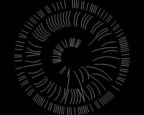Plants, trees cad map