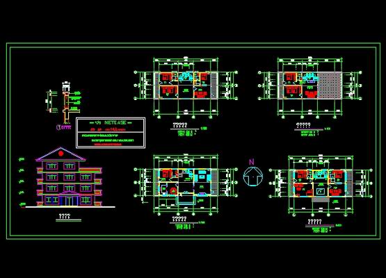 South Villa drawing download  