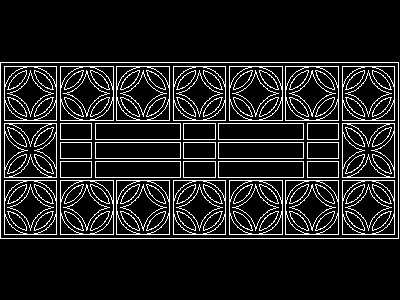 Classical Wallpattern Cad Design