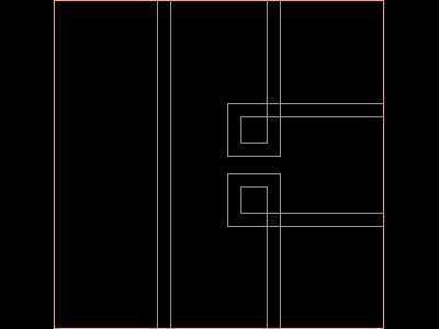 Brick floor CAD