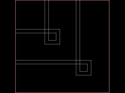 Brick floor CAD