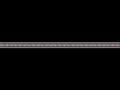 Classical Style Relief Pattern Cad