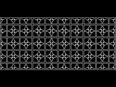 Classical Wallpattern Cad Design