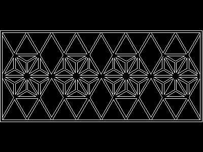 Classical Wallpattern Cad Design