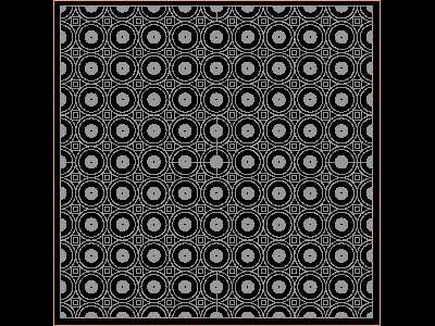 Classical Wallpattern Cad Design