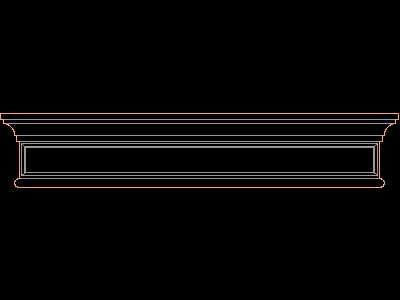 Pillar Cad Drawing