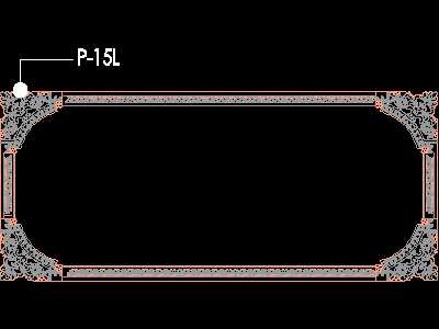 Pillar Cad Drawing