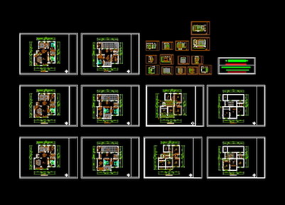 Double-Deck Apartment Floor Plan
