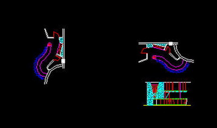 Classic tooling PUB counter decoration CAD drawings