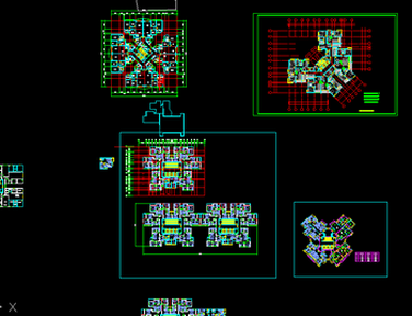 Apartment and Small-Sized cad decoration drawings