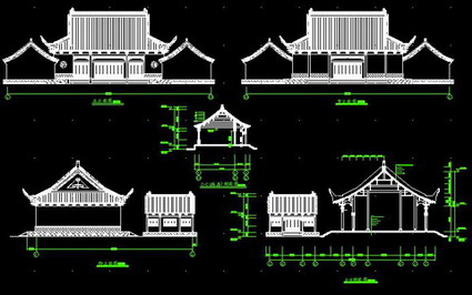A full set of construction drawings fiscal Temple, Hyon concept, bookcases Detailing