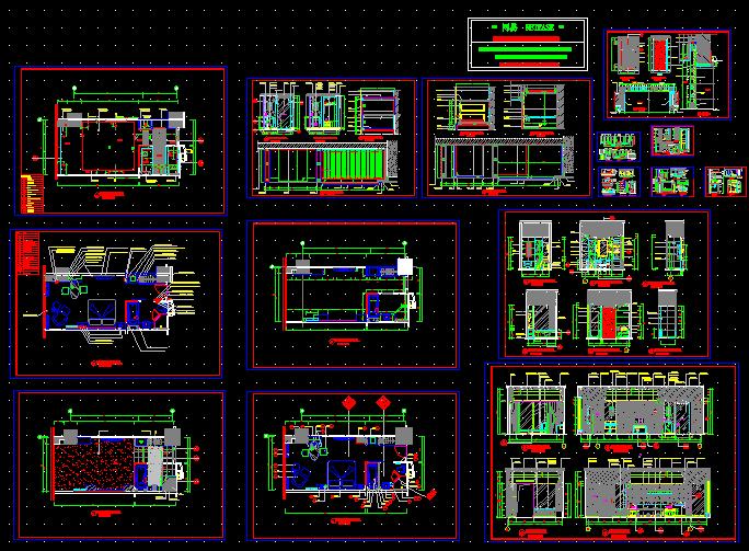 Architecture CAD Projects】5 Star Hotel Project CAD Drawings