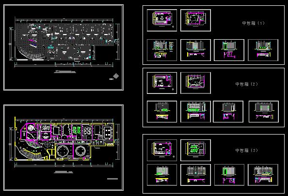 KTV box full working drawings