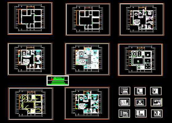 Decoration of the drawings of a classic