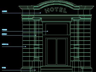 Building Cad Block, AutoCAD Files, Architecture