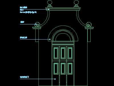 Building Cad Block, Architecture Pattern