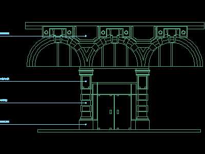 Building Cad Block, Architecture Pattern