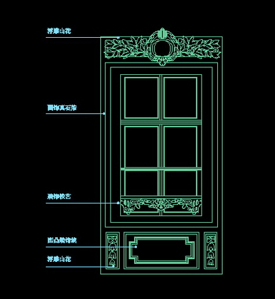 Building Cad Block, Architecture Pattern