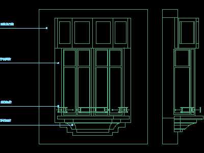 Building Cad Block, Architecture Pattern