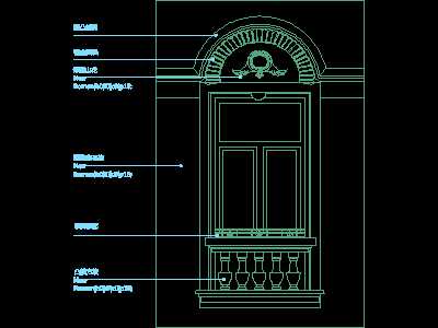 Building Cad Block, Architecture Pattern