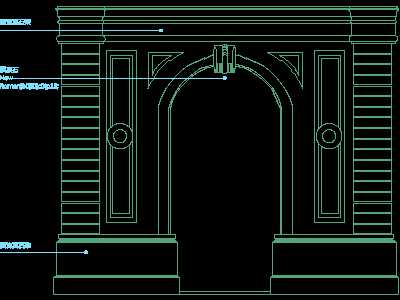 Building Cad Block, Architecture Pattern