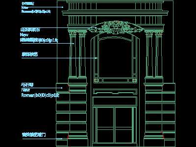 Building Cad Block, Architecture Pattern