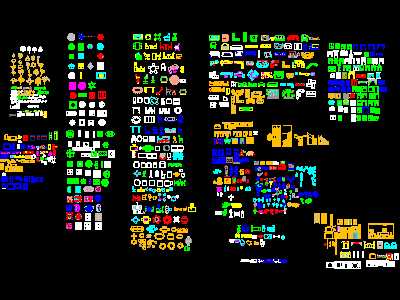 landscape autocad blocks