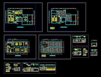 International Plaza, a renovation plan CAD