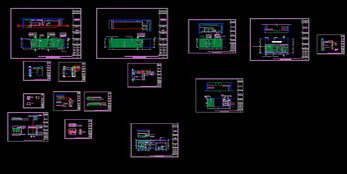 CAD design clothing mall space