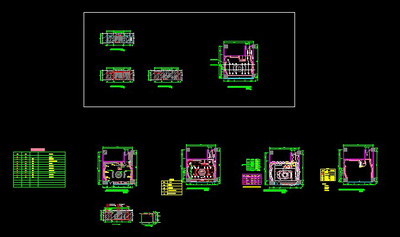 Brand clothing CAD design drawings