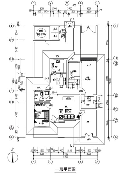 CAD design drawings of new rural residential