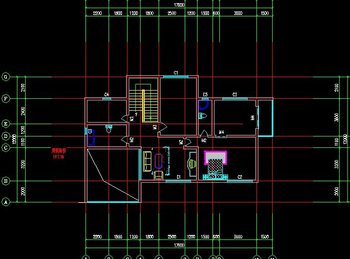 Cottage residential construction CAD design
