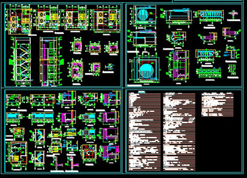 High-rise buildings CAD design