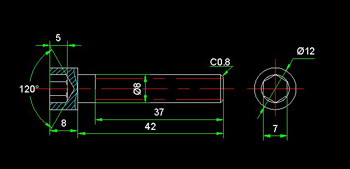 Hexagon socket head screws