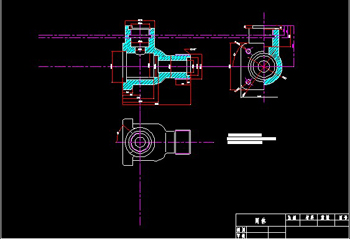 Valve body CAD drawings-1