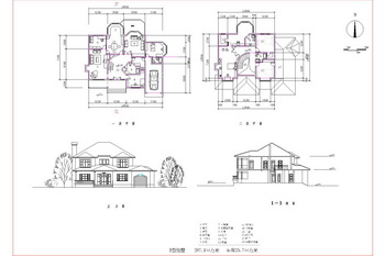 Double layers small villa