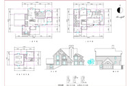 European-style two-tier semi-basement villa