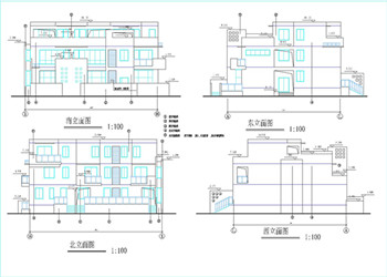 Modern style residential villa construction-2