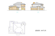 Modern two-story single-family villa