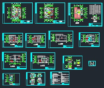 New rural residential CAD design