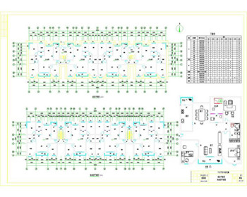 110 residential buildings CAD design