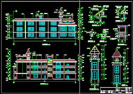 Community kindergarten construction plans