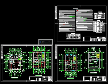 Individual housing building design drawings