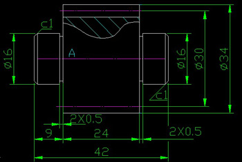 The gear CAD drawings