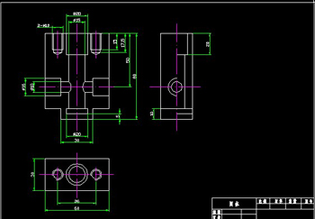 Valve body CAD drawings-2