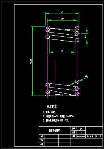 The spring CAD drawings