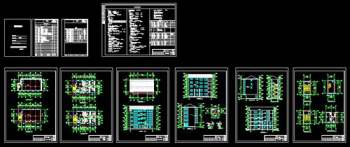 Wu residential building CAD construction drawings