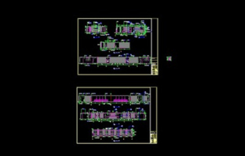 Lounge elevations CAD